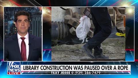 Jesse Watters about Obama's Presidential Library