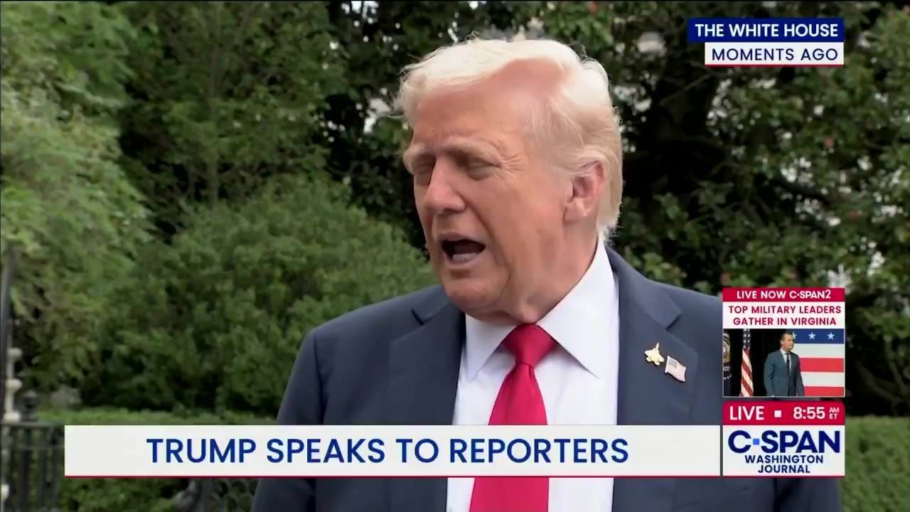 I'm going to be meeting with generals and with admirals and with leaders