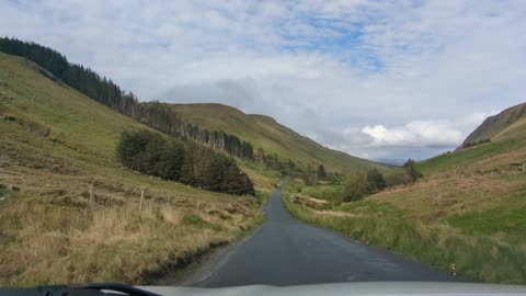 Descending down the Glengesh pass, Donegal, Ireland