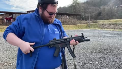 H&K MP5 N & MP5SD 9mm Full Auto Range Test