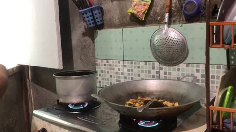 Cooking Tauco Tofu and Boiled Kenci Vegetables | Simple & Flavorful Meal