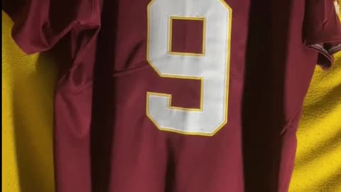 WASHINGTON REDSKINS FOOTBALL JERSEY SONNY JURGENSEN