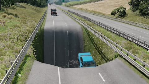 🔥💥🚗🌳 Cars vs 100 Falling Trees – Epic Crash Challenge in BeamNG Drive!