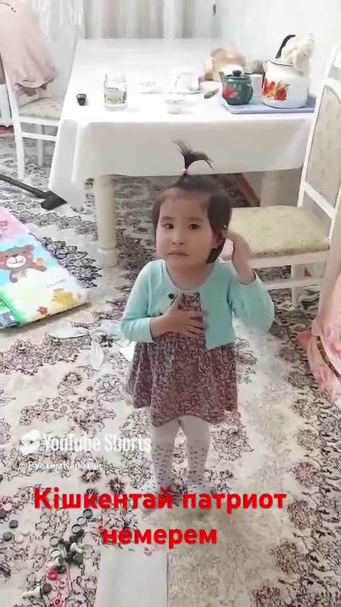 My little patriotic grandchild.