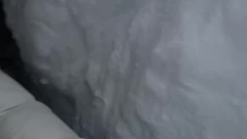 Building Entrance Buried in Snow