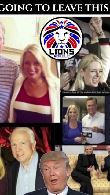 PAM BONDI: THE RHINO SET TO HAVE THEM ALL DESTROY TRUMPS FAMILY.