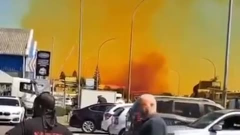 A chemical incident in Montague Gardens, Cape Town, South Africa