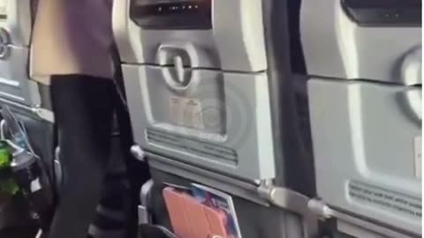 Passenger Panics at Strange Noise