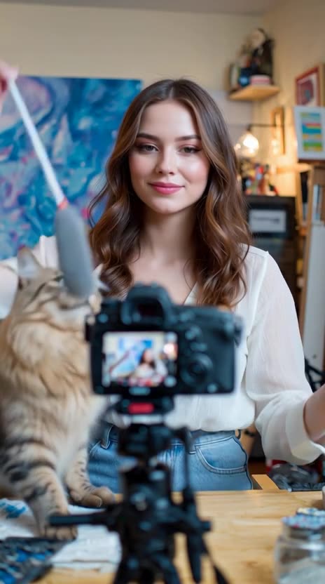 a beautiful young woman