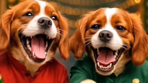 Puppy's dandiya in navratri Emotional puppy story in navratri