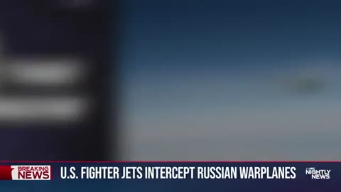 U.S. fighter jets intercept Russian warplanes off Alaska coast