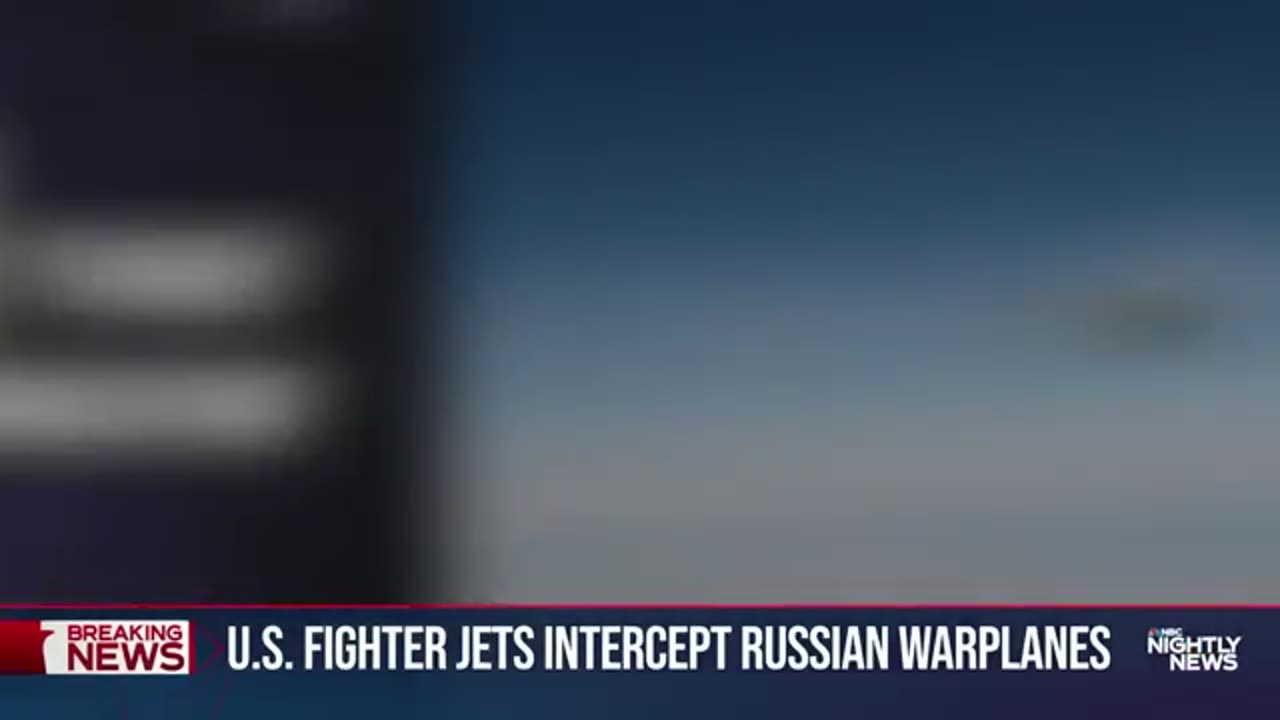 U.S. fighter jets intercept Russian warplanes off Alaska coast