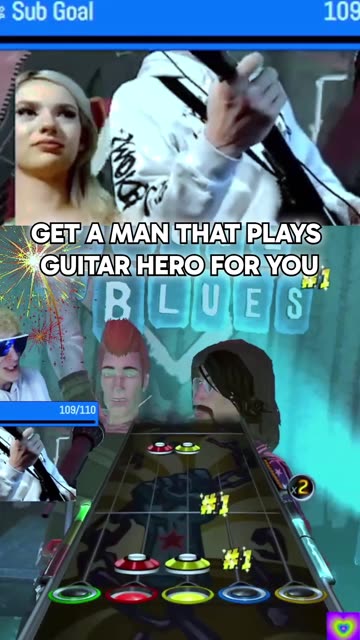 Get a man that plays Guitar Hero for you