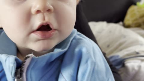 Baby Kayla’s priceless reaction when daddy says