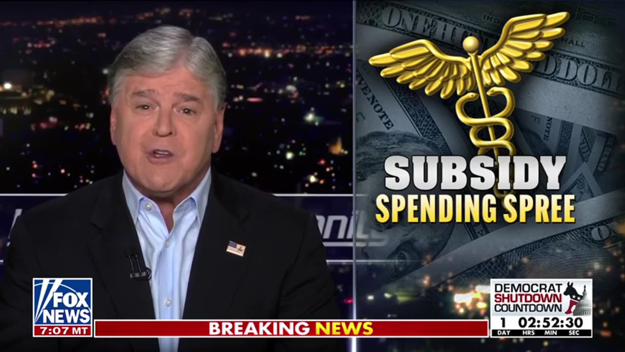 Hannity: Dems Demands To Avoid Govt Shutdown