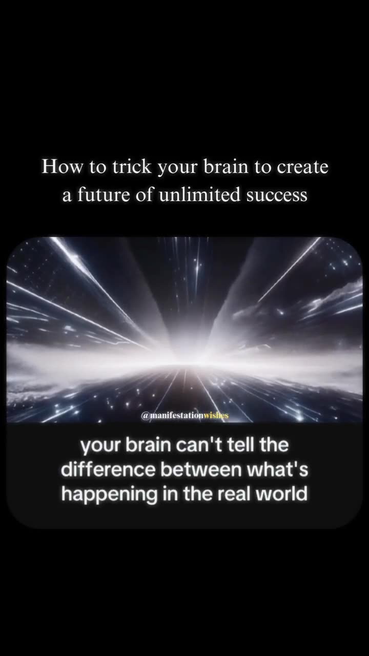 How to trick your brain to create a future of unlimited success!