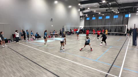 SUVL Mojo Girls 17/18 Tourney - Pool Play Day 2: vs XFactor 18s - Set 2 of 2