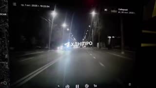 ‼️ Such a flash was seen in the Dnipro, after which the light disappeared!
