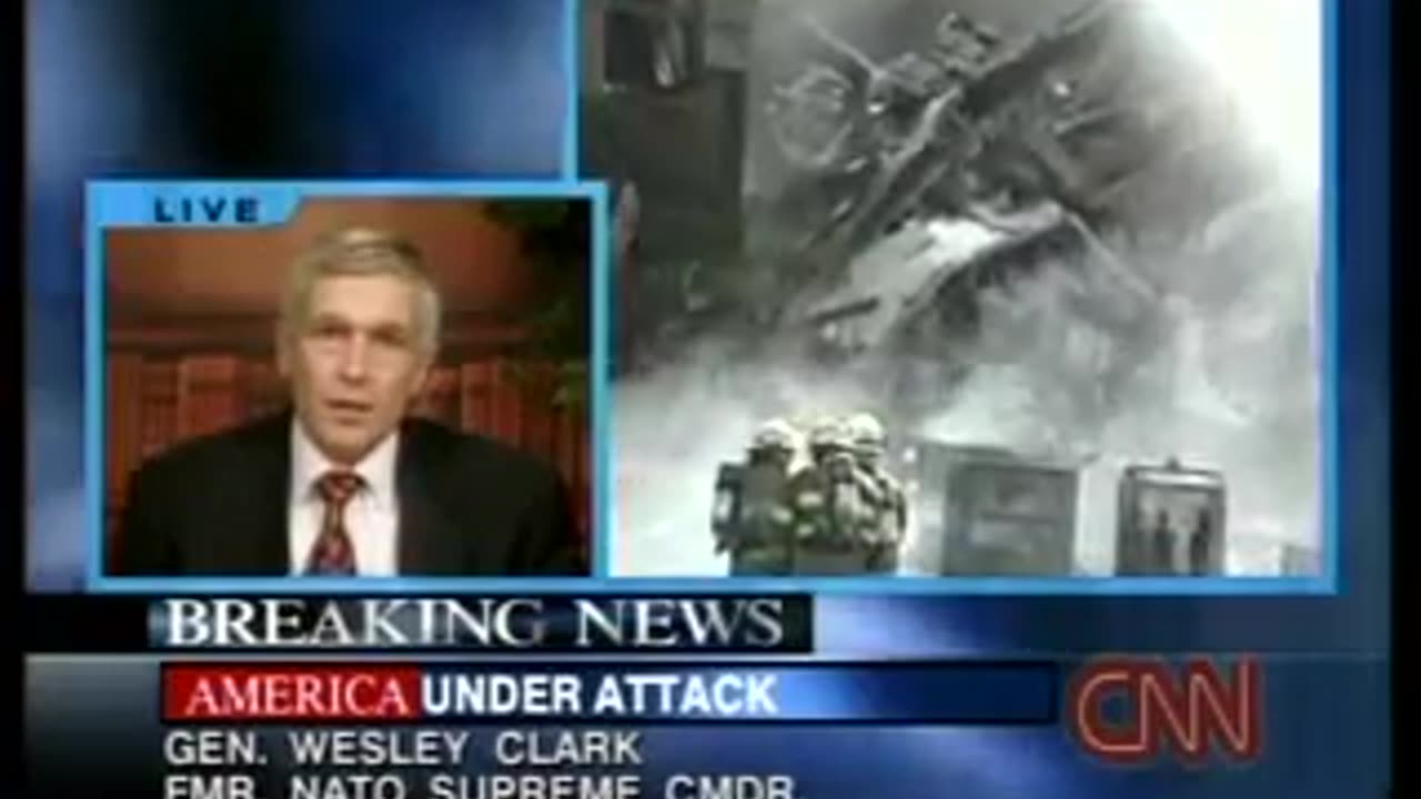 911 News CNN Sept. 11, 2001 508 pm - 550 pm September 11, 2001