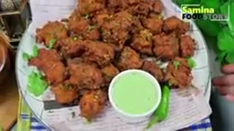 Ramzan Special Chicken Pakora Recipe,Ramadan Recipes for Iftar,New Recipe by Samina Food Story