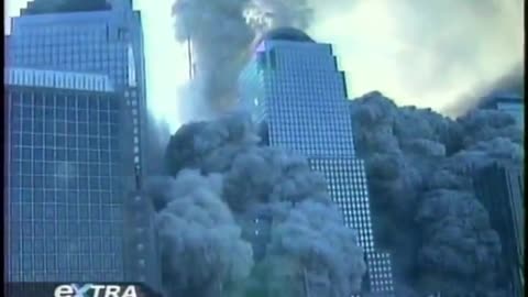 911 North Tower Demolition - Rare Extra Footage In Slow Motion