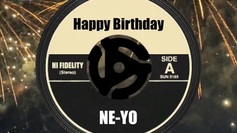 HAPPY BIRTHDAY to NE-YO
