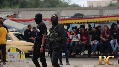 Hamas deploys armed fighters and police across parts of Gaza