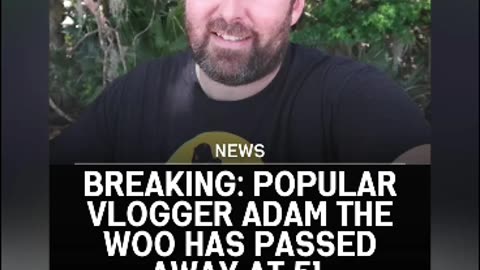 Rip to adam the woo rip to him 🙏 🕊 🕯 ⚰️ 🪦 12/24/25
