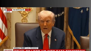 Donald Trump vows ‘no tolerance’ for Hamas unless they disarm #News