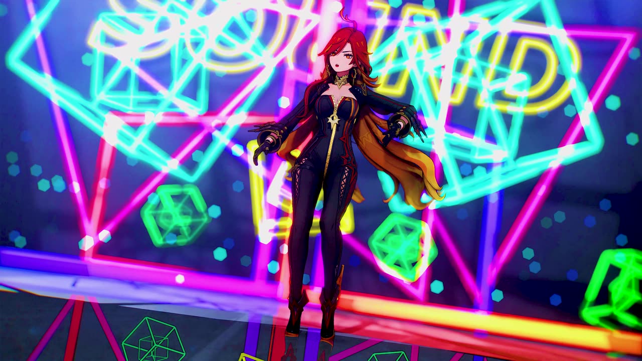 【MMD 原神 4K/60fps】《Mavuika (マーヴィカ)》~《IVE - Baddie》