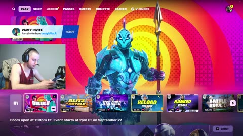 FORTNITE DAFT PUNK CONCERT LIVE EVENT!!!