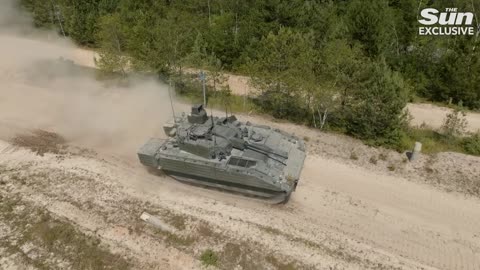 First look at British Army's new Ajax tank - equipped with superior weapons and armour