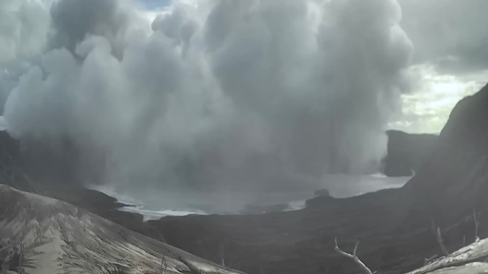 Taal Volcano Erupts in the Philippines Spewing Ash and Steam 7,000 Feet into the Air