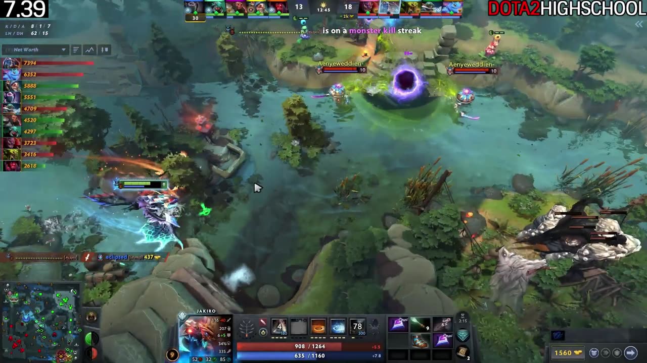 Jakiro Crazy Meta Right Click Build Dota 2