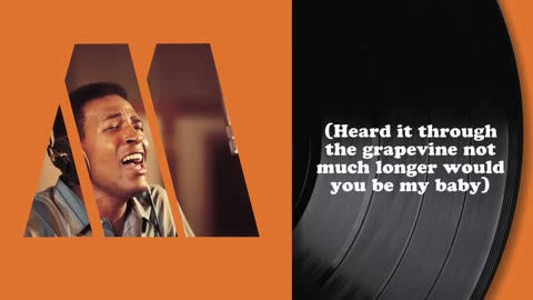 Marvin Gaye - I Heard It Through The Grapevine (Lyric Video).