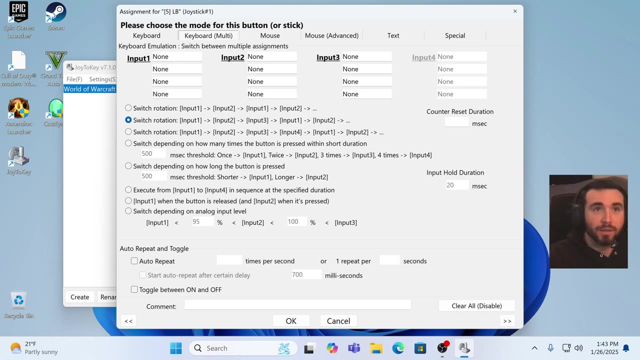 How to configure JoyToKey for Controller Games