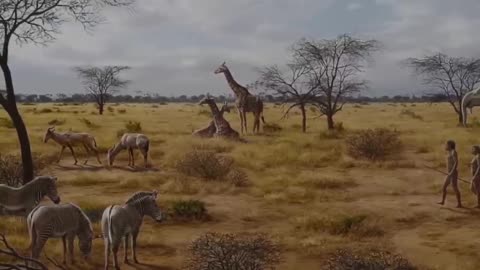 What Extinct Animals Did the First Humans Encounter ? 🤔 | Real-Life Prehistoric Giants