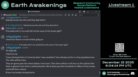 Earth Awakenings - Livestream 1 - #4213