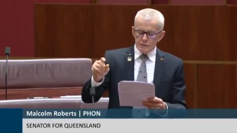 Senator Malcolm Roberts: The Vaxx Is Associated With 15% Higher Death Rates & Cancer Rates Globally