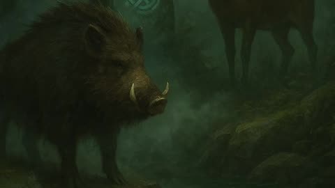 Celtic Totems — Stag, Boar, Salmon