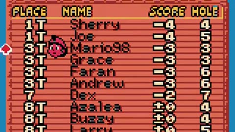 Gameboy Color Longplay 128 Mario Golf