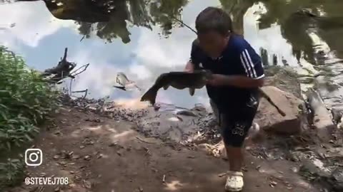 Biggest Catch Of His Life