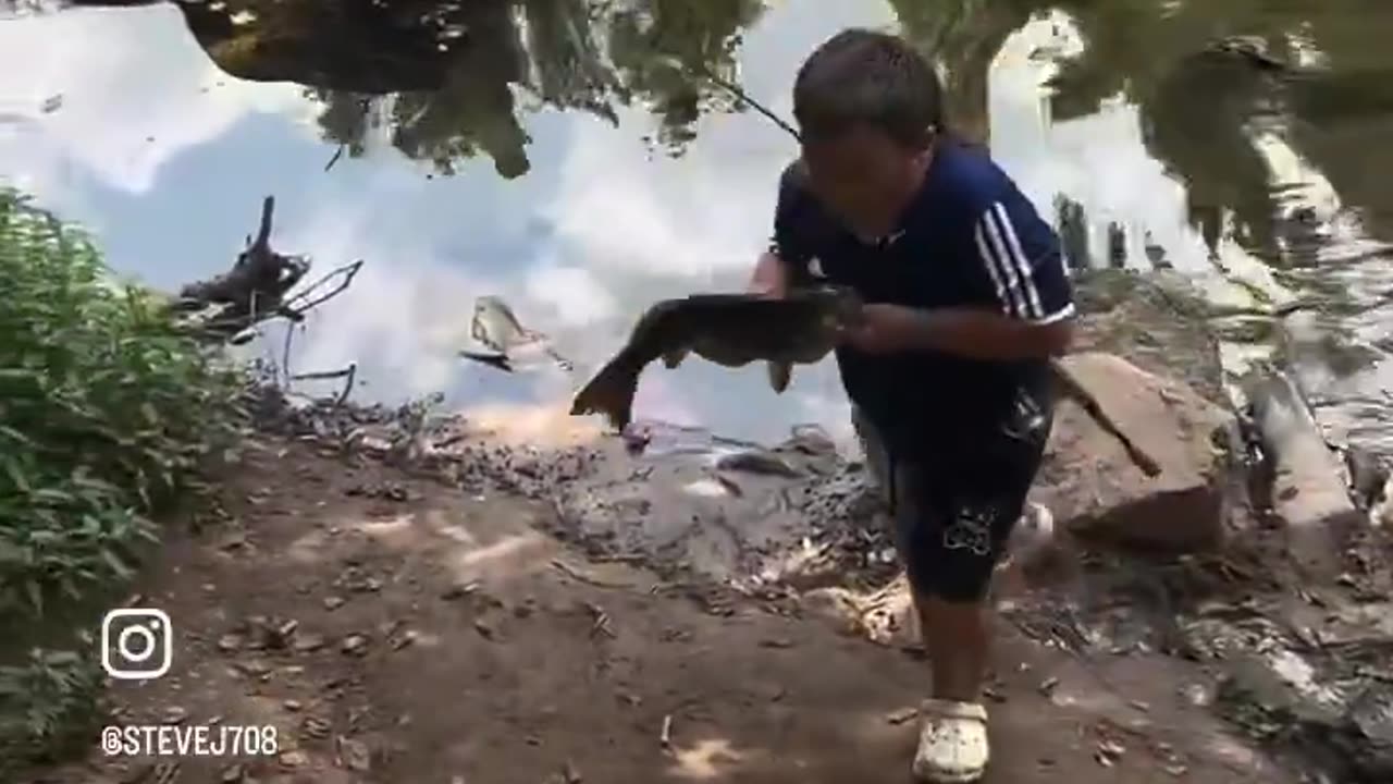 Biggest Catch Of His Life