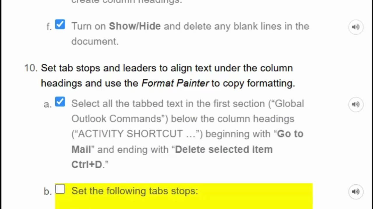 Word 365 Ch. 2 Project 2-7 Advanced | Outlook Shortcut-02 | McGraw Hill SIMnet Assignments