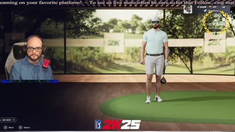 PGA 2K25 - Pro Golf - Lets Play - TilleyWorks Golf Society - 3/5/25