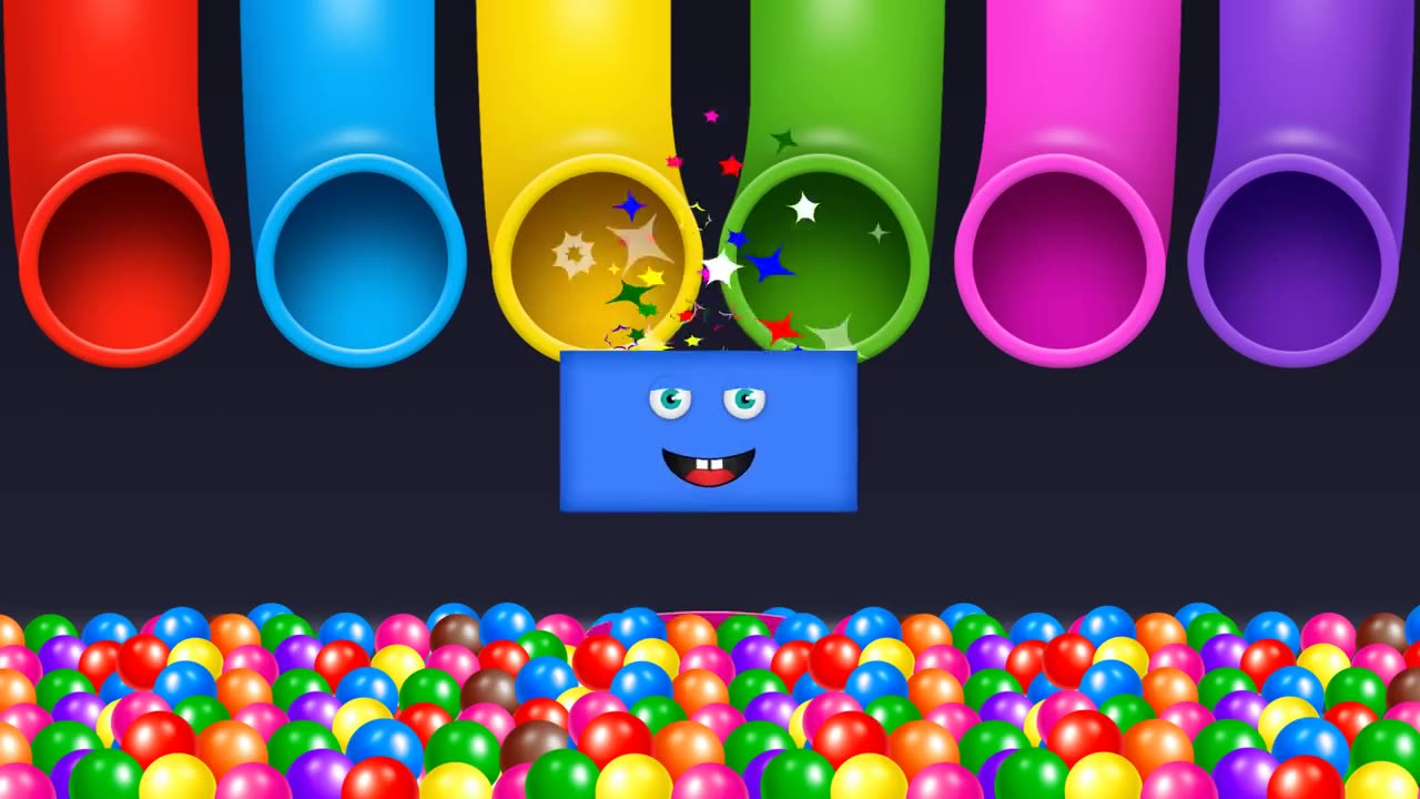 Learn Shapes for Toddlers Kids Babies with A Lot of Candy Surprise Eggs