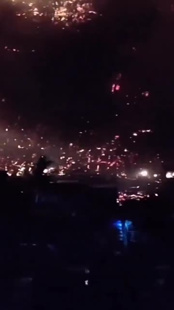 Massive inferno tears through Barangay Lamion in Bongao, Tawi-Tawi, Philippines