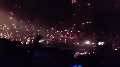 Massive inferno tears through Barangay Lamion in Bongao, Tawi-Tawi, Philippines