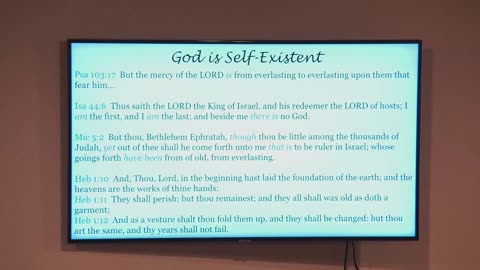 The attributes of God Part 2, Pastor Rick,