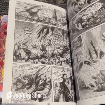 Quick Look at the Redwall Graphic Novel